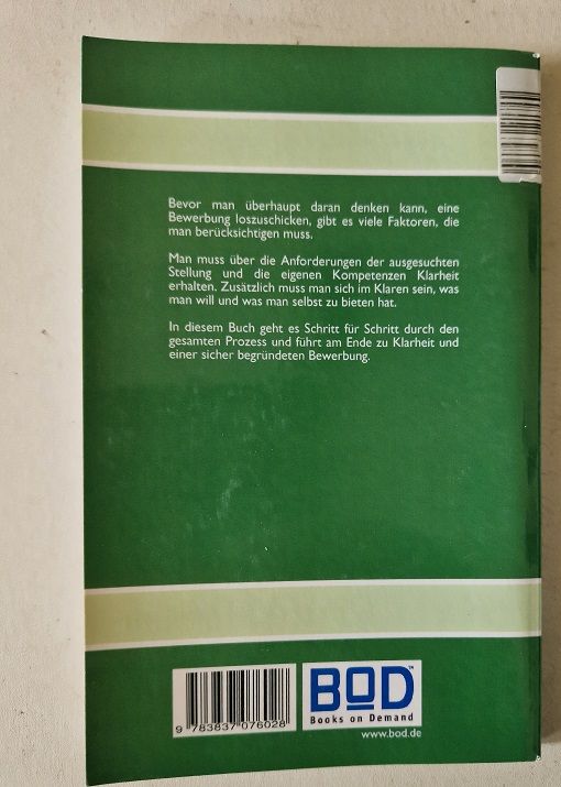 Buch: Bewerbungstraining