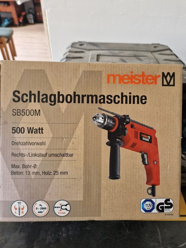 Bohrmaschine von Meister zu verkaufen