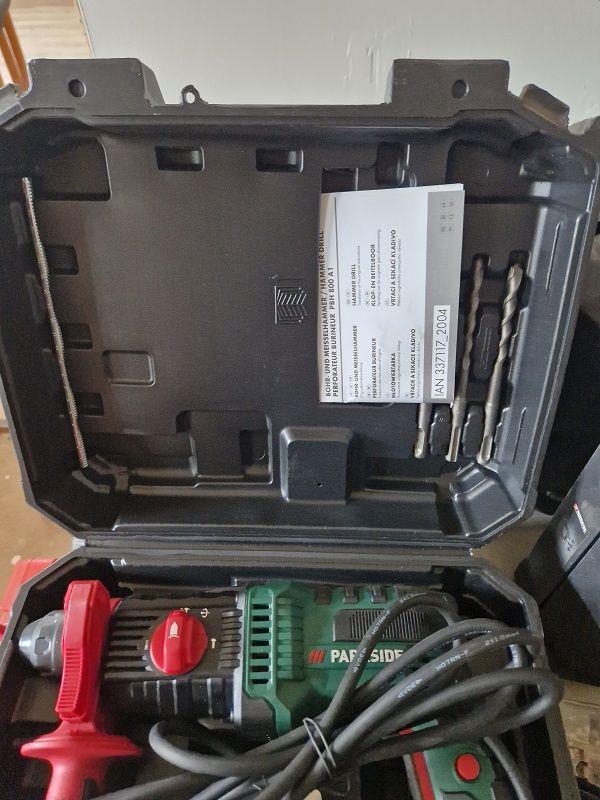 Bohrmaschine von Parkside wenig genutzt