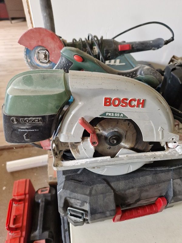 Bosch und Einhell Handkreissäge