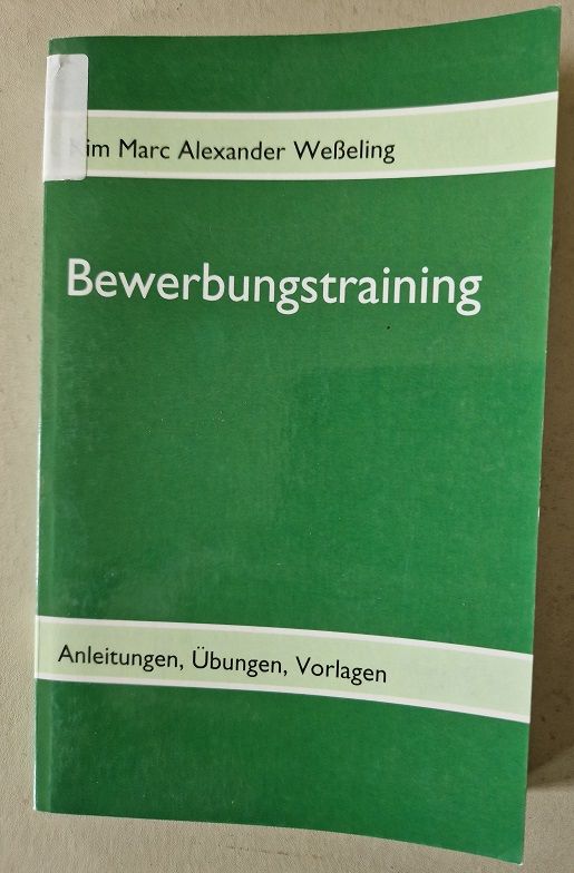 Buch: Bewerbungstraining