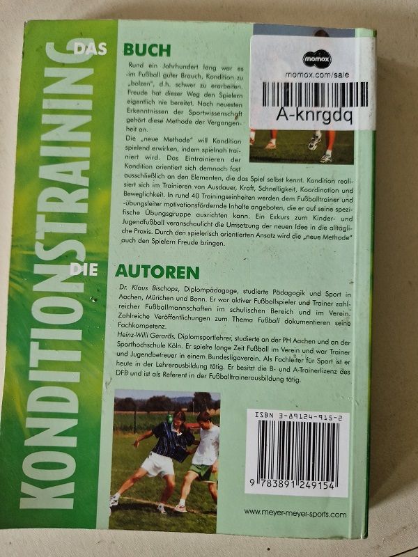 Buch: Fussball Konditionstraining