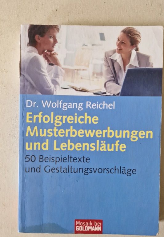Buch: erfolgreiche Musterbewerbungen und Lebensläufe
