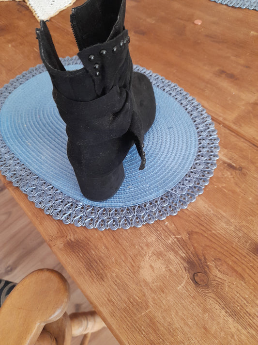 Stiefel in Schwarz Gr. 37