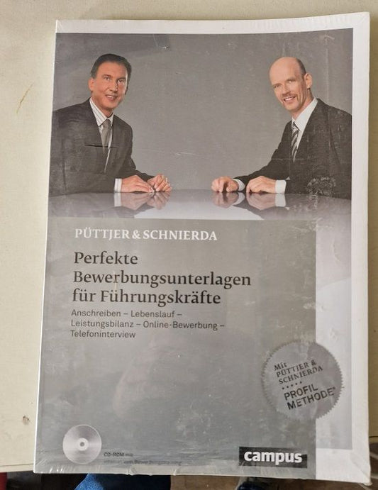 Buch: perfekte Bewerbunsgunterlagen, noch eingeschweißt