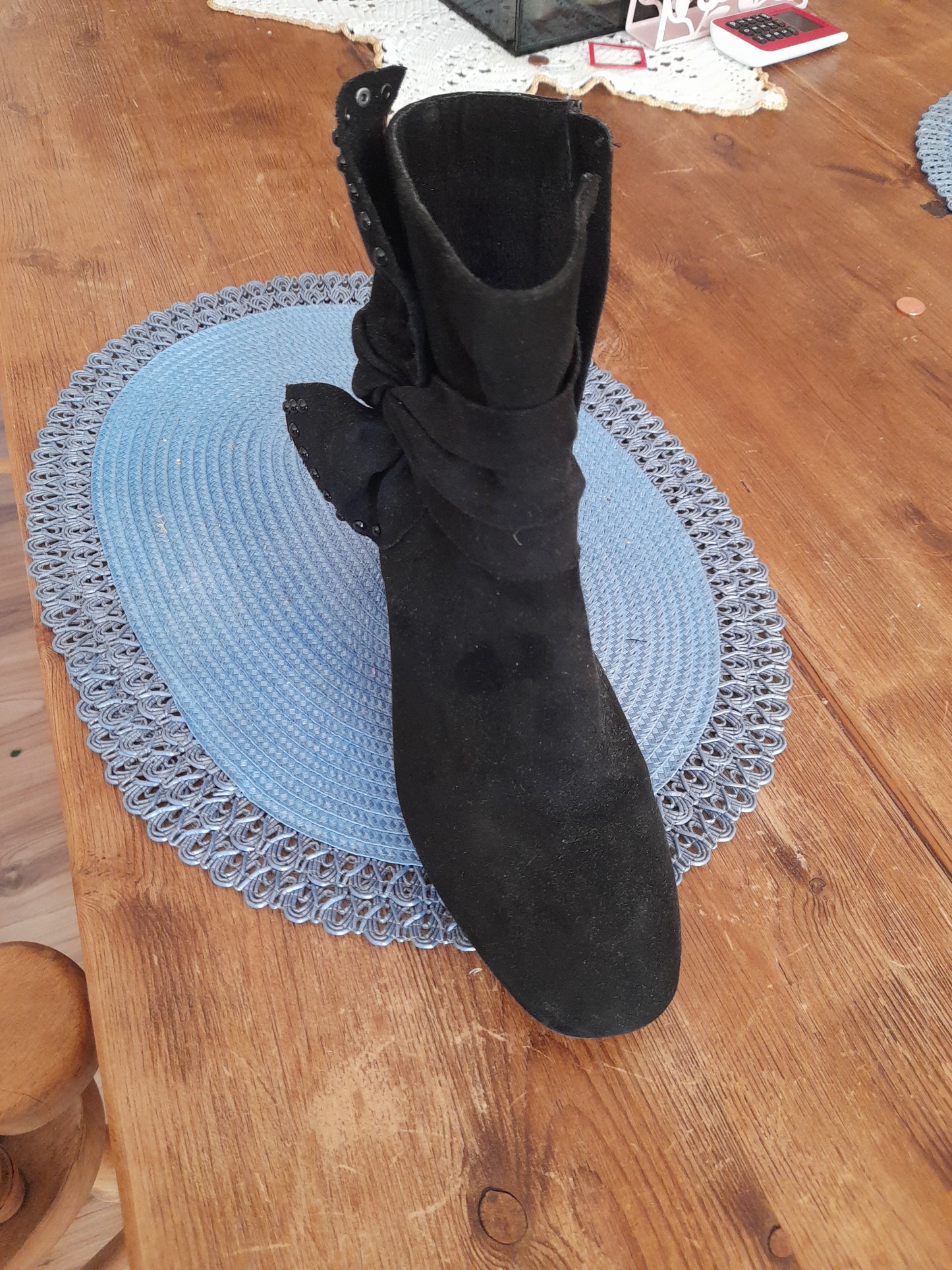 Stiefel in Schwarz Gr. 37